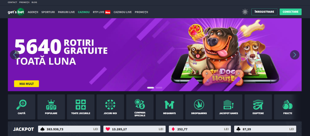 Get's Bet main page