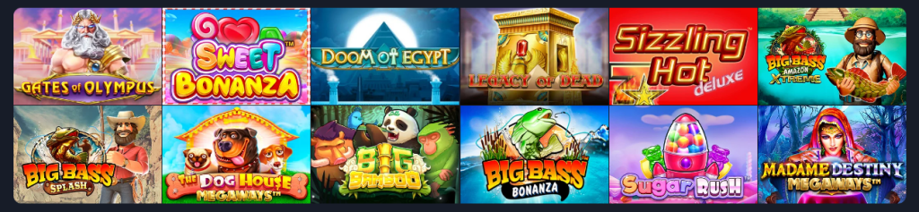 SlotV casino: Sloturi și alte jocuri live disponibile