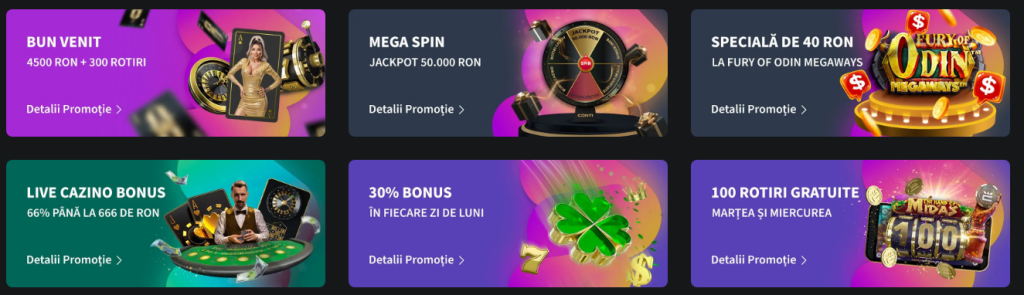Bonusurile Conti Casino